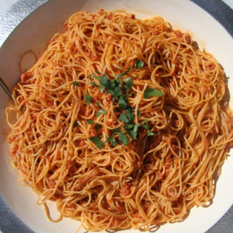 Special Spicy Tuna Spaghetti