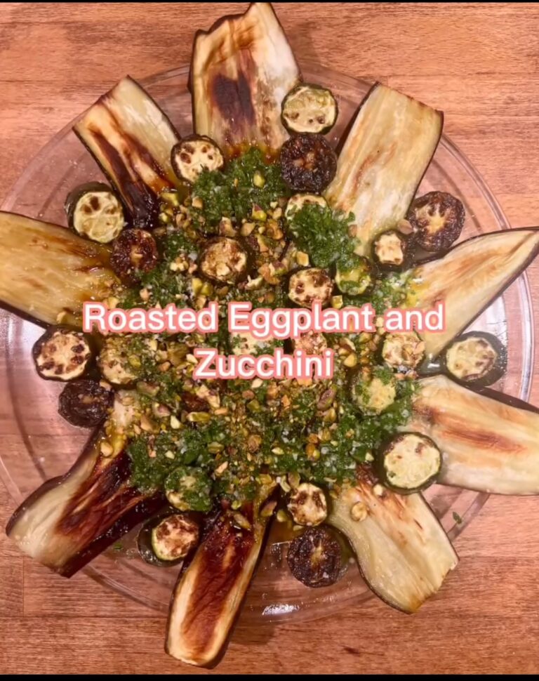 Roasted Eggplant & Zucchini