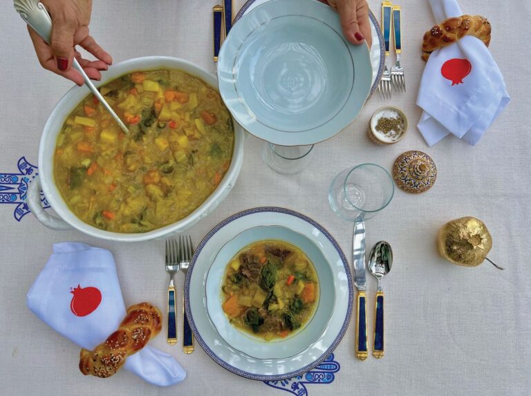 Sopa de Roshana – Simanim Soup 