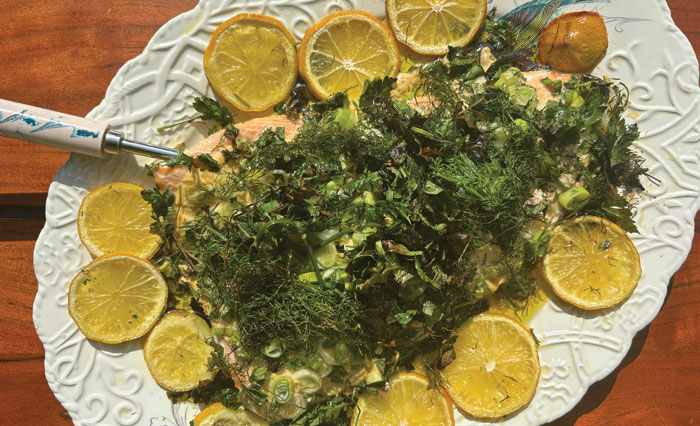 Herby Salmon Recipe