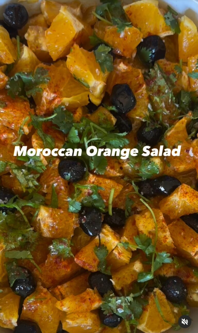 MOROCCAN ORANGE AND CURED OLIVE SALAD