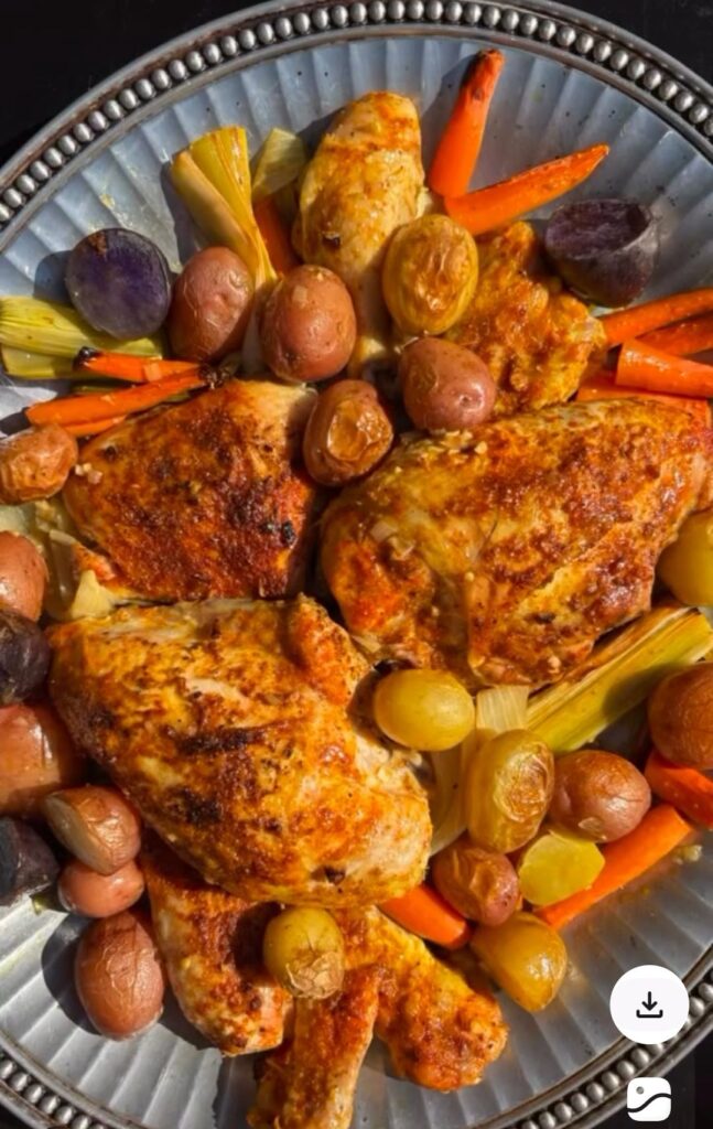 Rustic Roast Chicken 