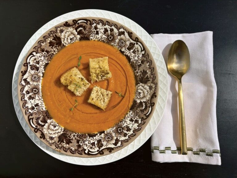 Copper Colored Dreams — A Hearty Harvest Veggie Soup