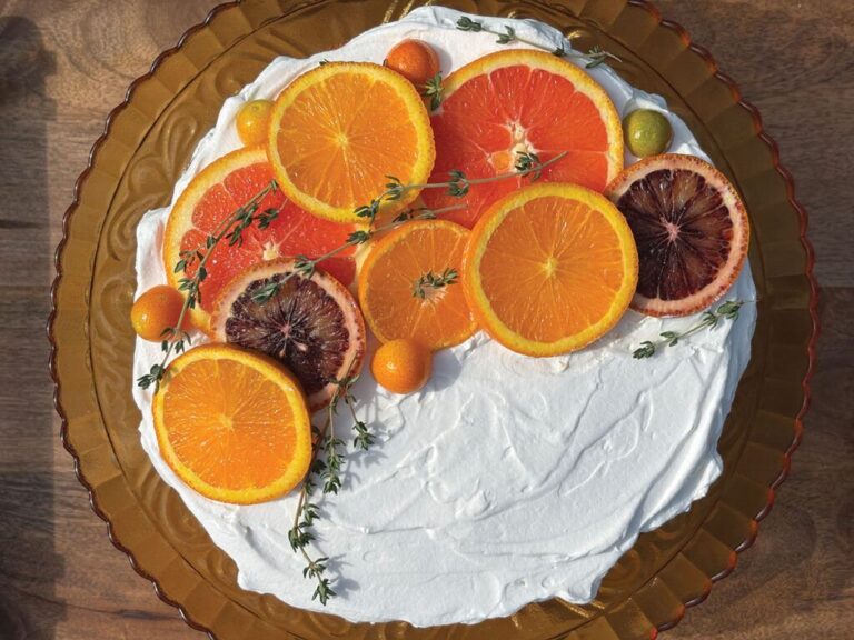 Citrus Blossoms: An Orange Olive Oil Cake