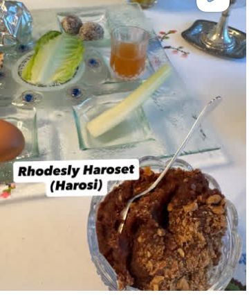 Rhodesly Haroset (Harosl)
