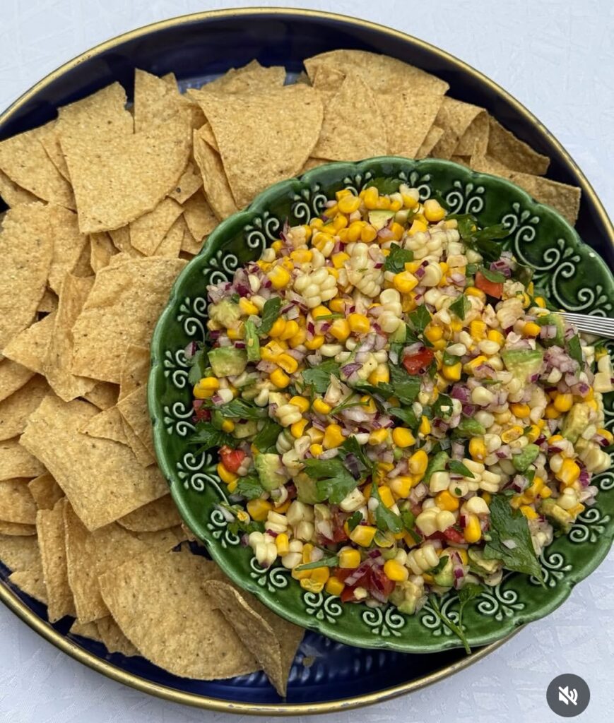 Corn and Cilantro Salad